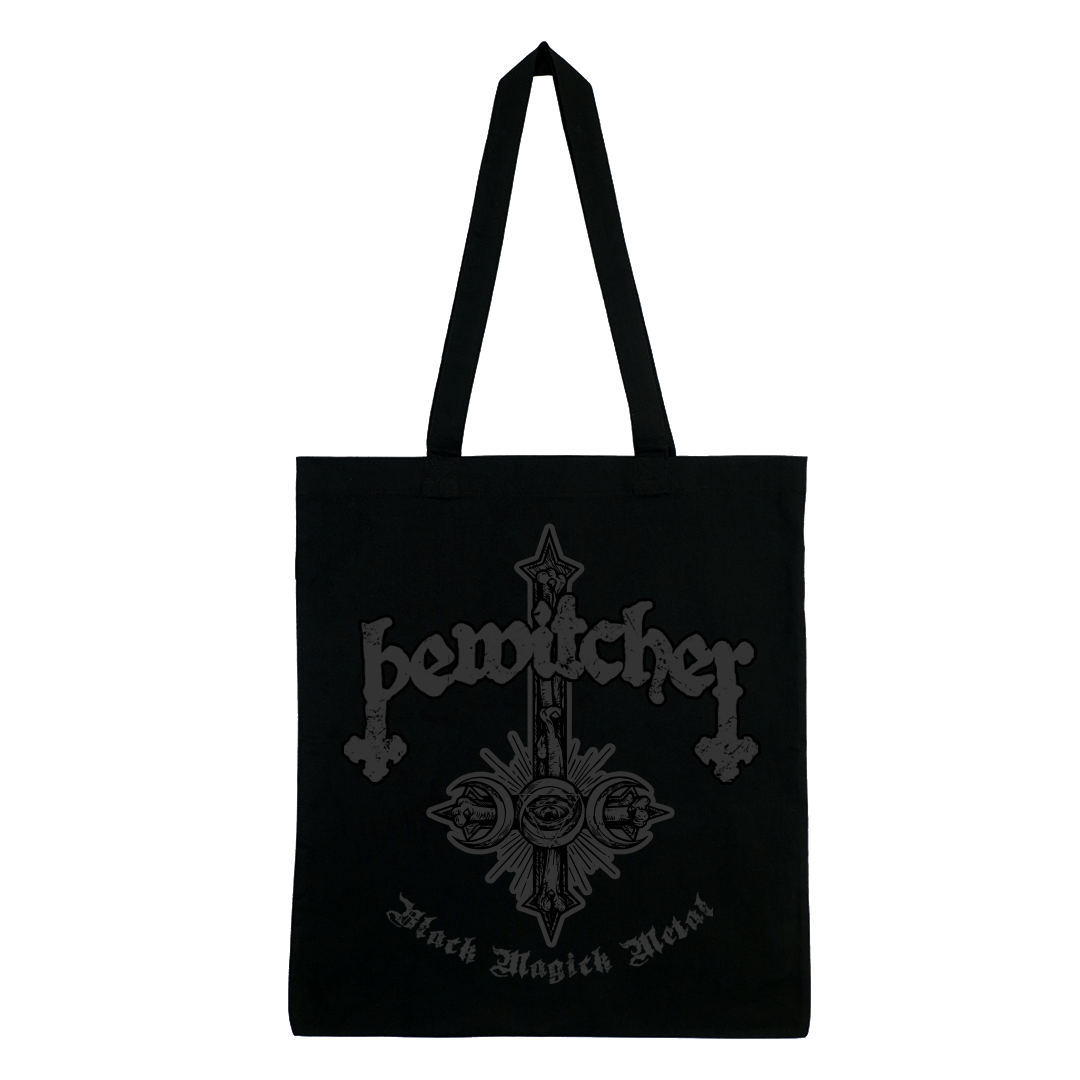 Bewitcher - Black Magick Metal Tote Bag - Black