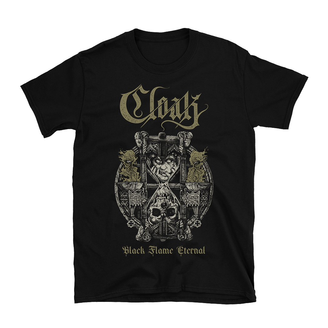 Cloak - Black Flame Eternal T-Shirt - Black