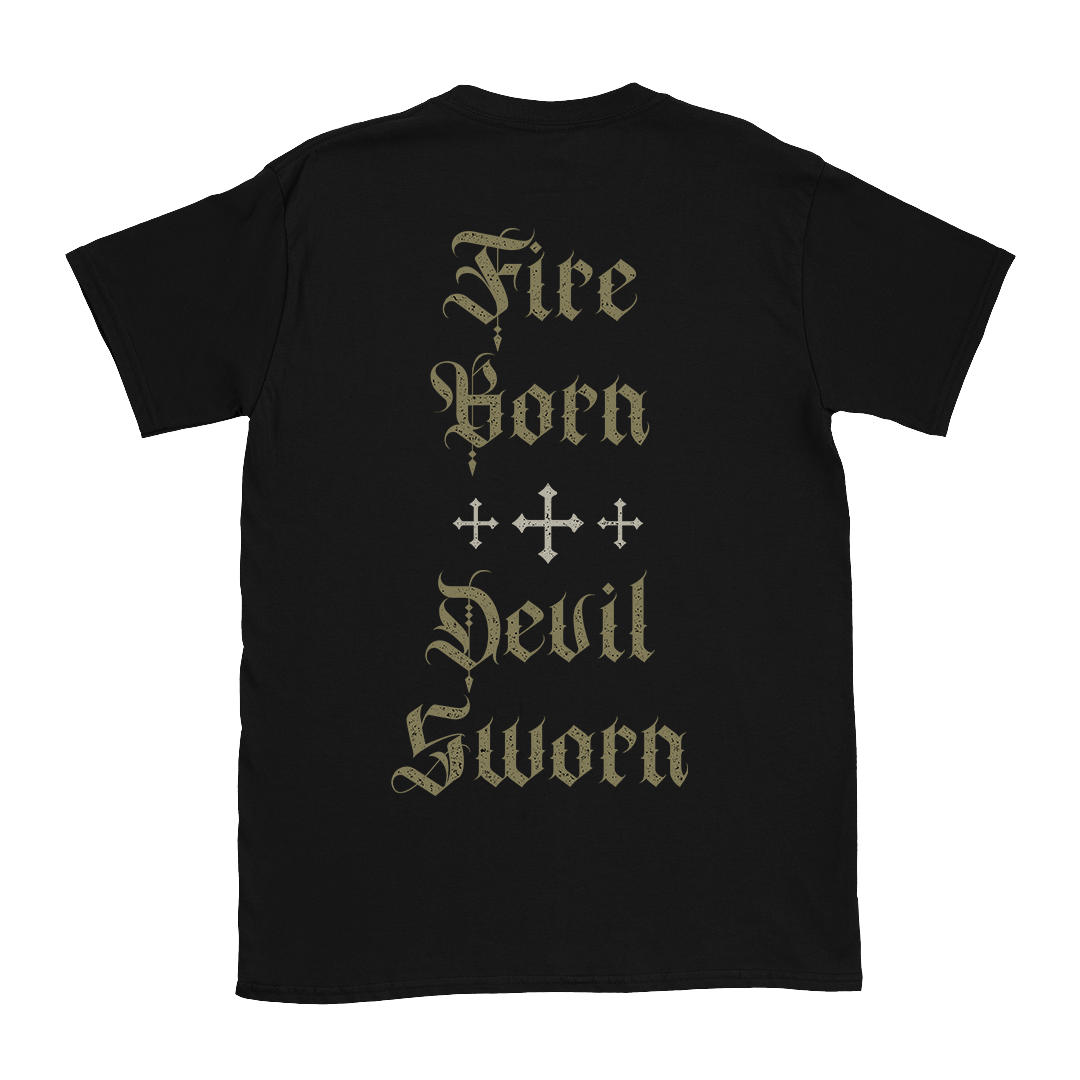 Cloak - Black Flame Eternal T-Shirt - Black