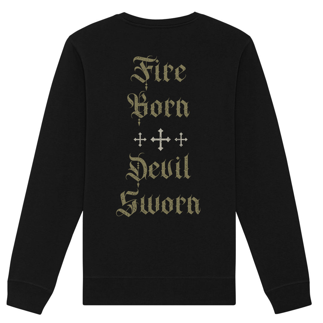 Cloak - Black Flame Eternal Crewneck Sweatshirt - Black