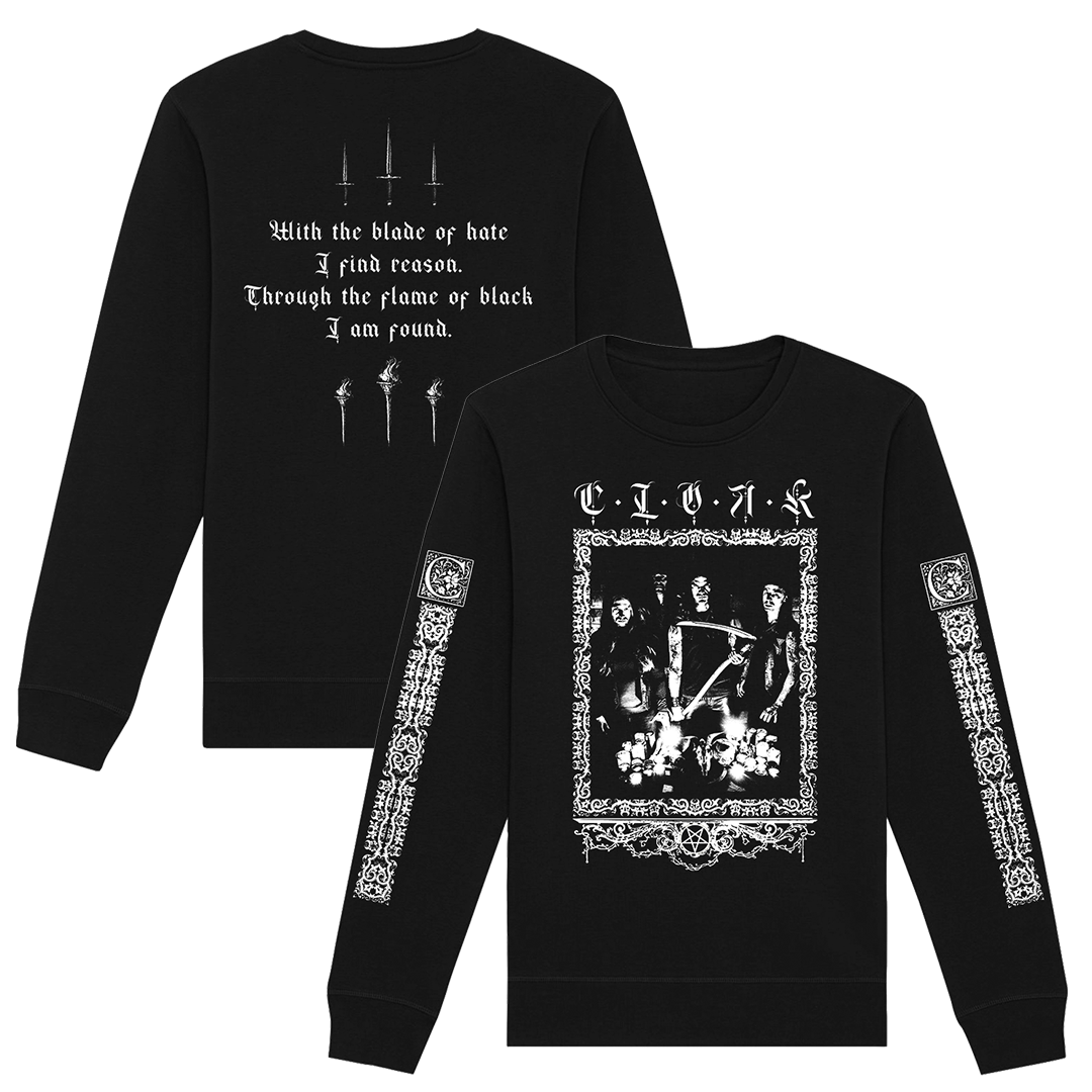 Cloak - Scythebearer Crewneck Sweatshirt - Black