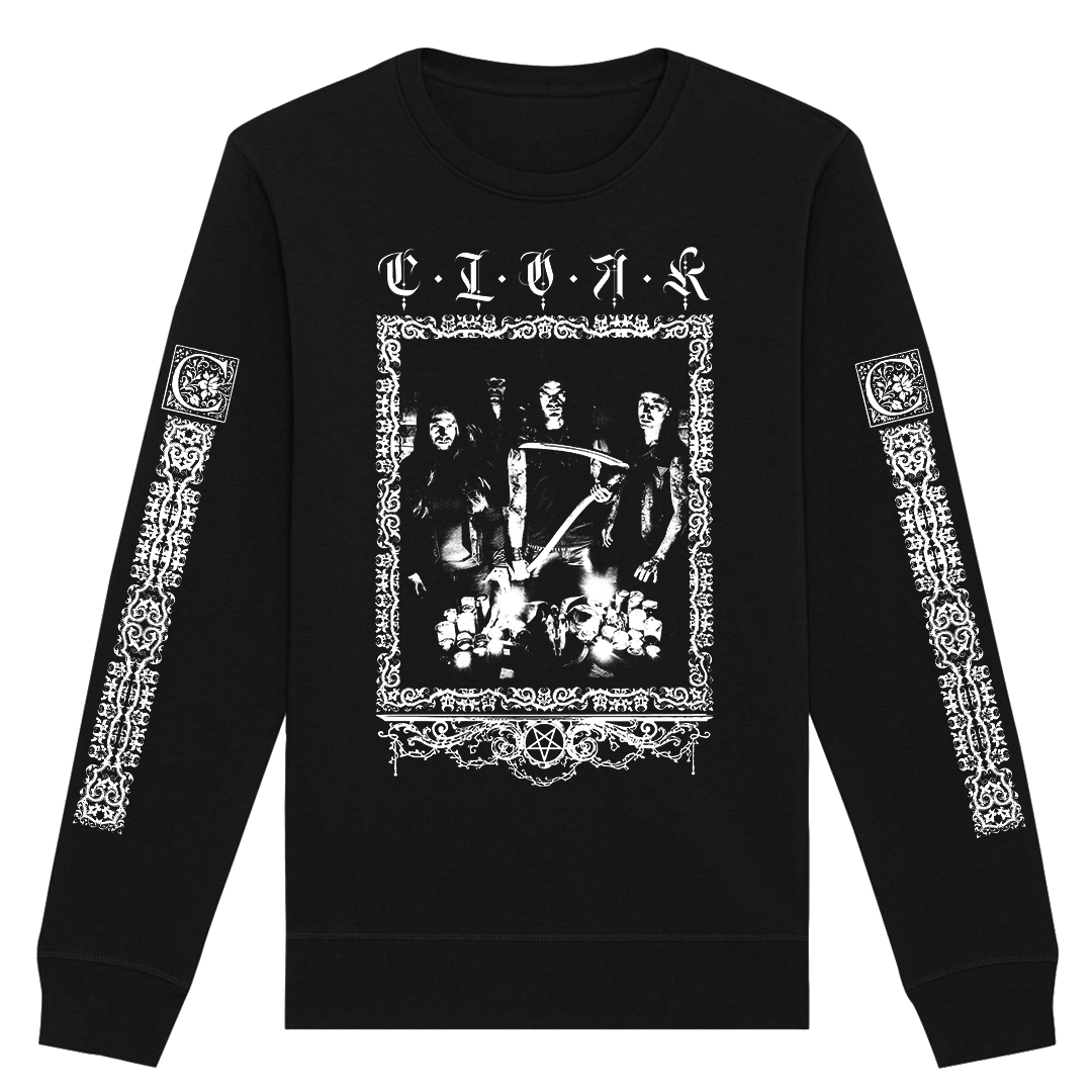 Cloak - Scythebearer Crewneck Sweatshirt - Black