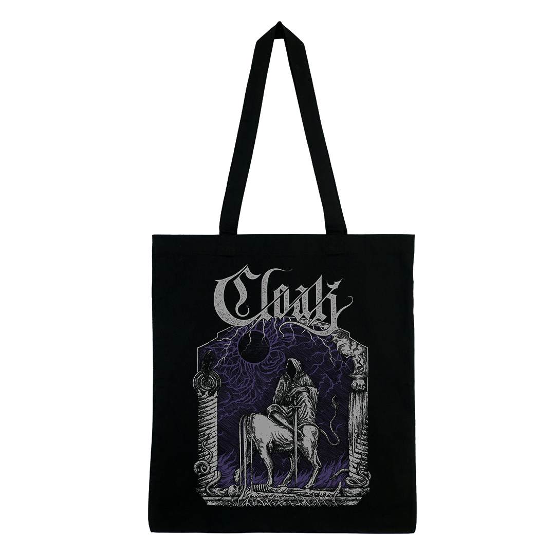 Cloak - Seven Thunders Tote Bag - Black