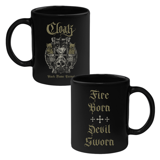 Cloak - Black Flame Eternal Mug - Black
