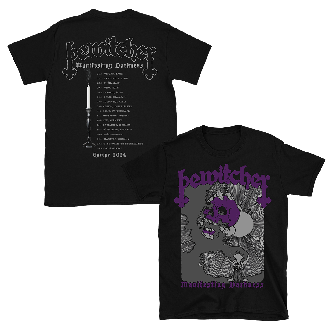 Bewitcher - Manifesting Darkness 2024 Tour T-Shirt - Black