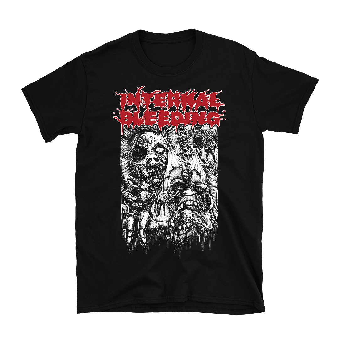 Internal Bleeding - Faceripper T-Shirt - Black