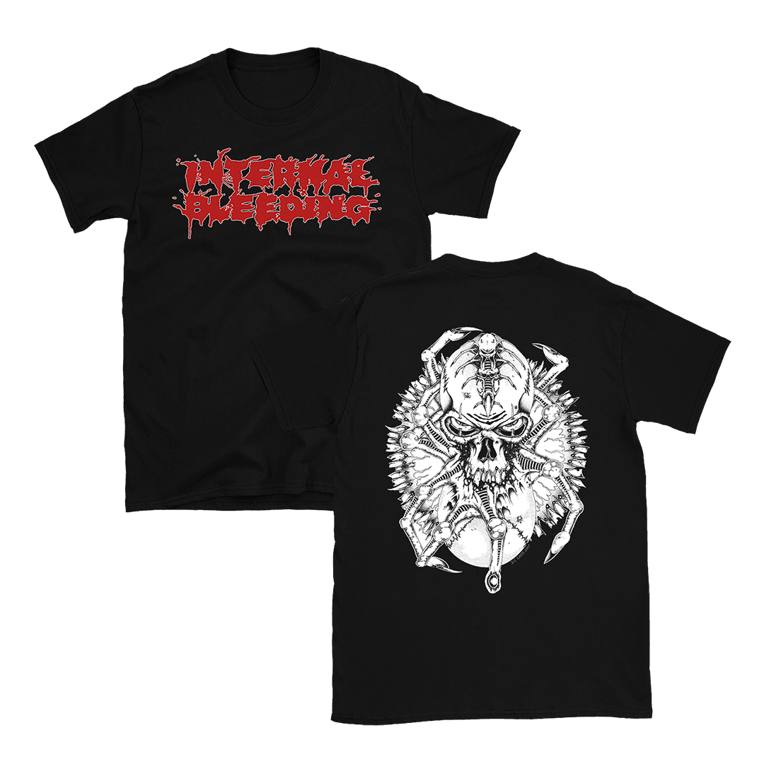 Internal Bleeding - Splatter T-Shirt - Black