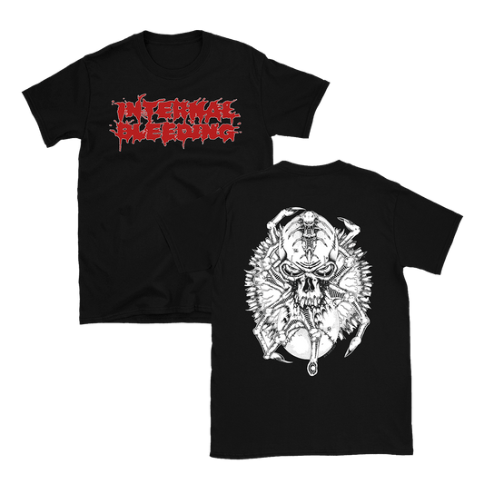 Internal Bleeding - Splatter T-Shirt - Black