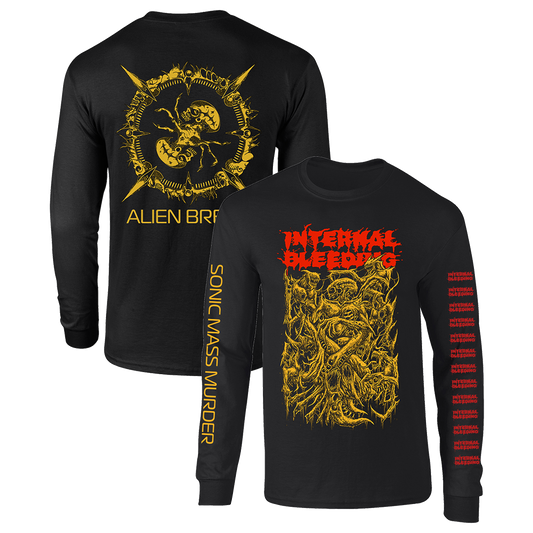 Internal Bleeding - Alien Breed Longsleeve - Black