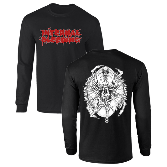 Internal Bleeding - Splatter Longsleeve - Black