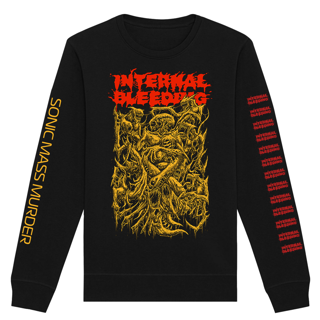Internal Bleeding - Alien Breed Crewneck Sweatshirt - Black