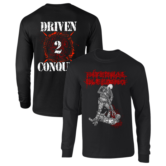 Internal Bleeding - Driven 2 Conquer Longsleeve - Black