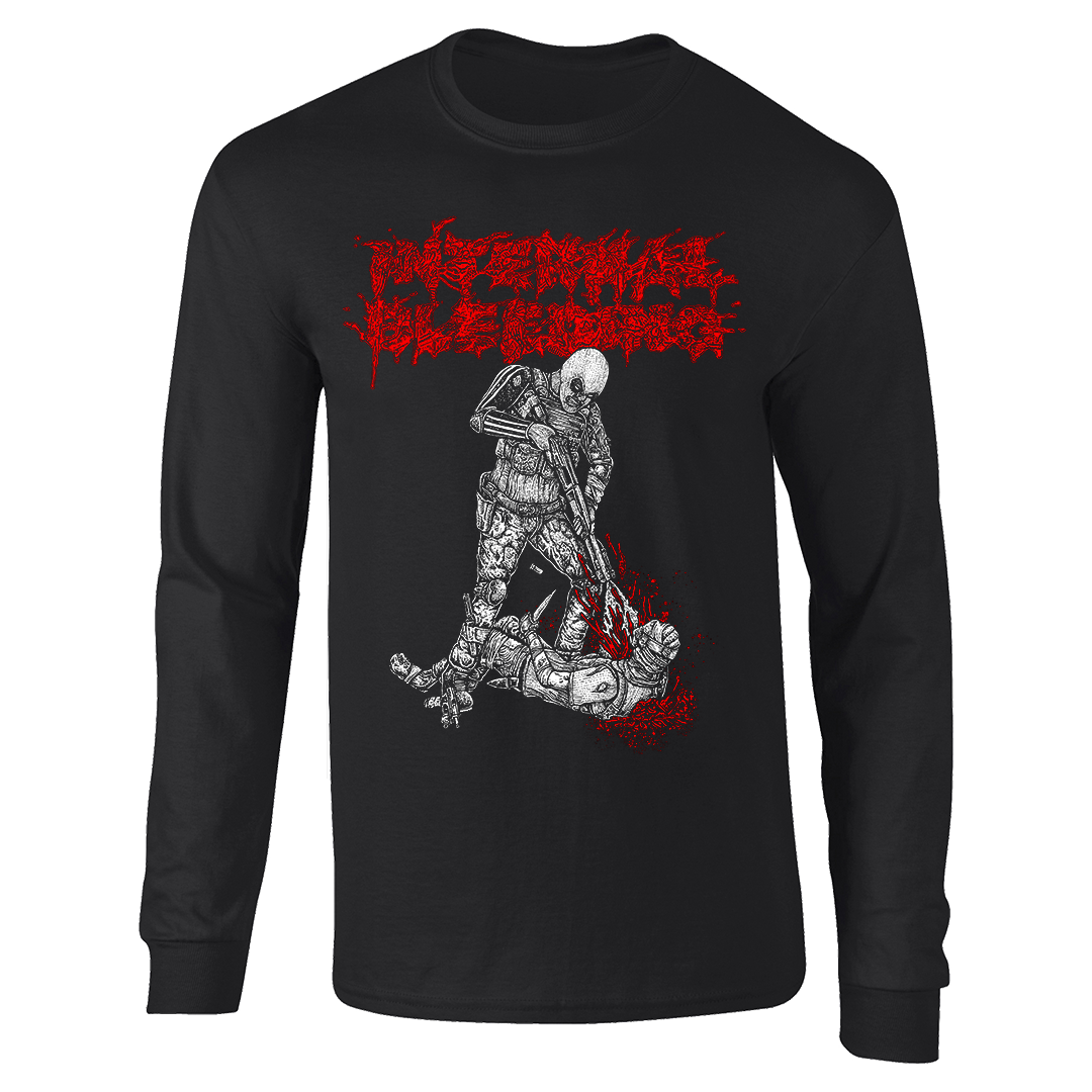 Internal Bleeding - Driven 2 Conquer Longsleeve - Black
