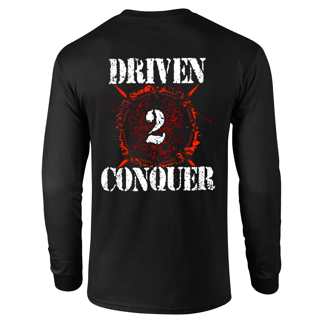 Internal Bleeding - Driven 2 Conquer Longsleeve - Black