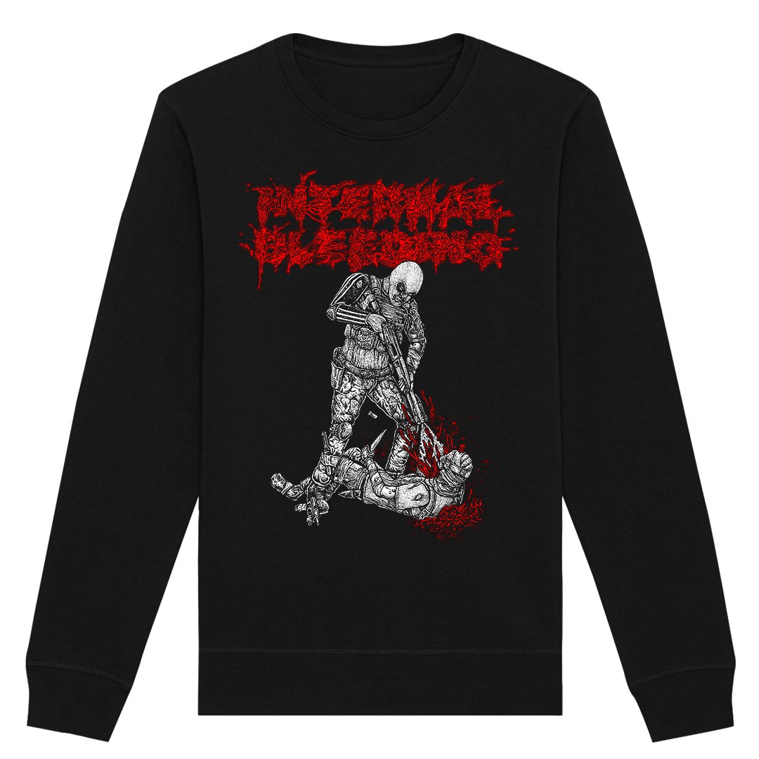 Internal Bleeding - Driven 2 Conquer Crewneck Sweatshirt - Black