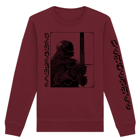 Mystic Barbarism - Vengeance Crewneck Sweatshirt - Burgundy