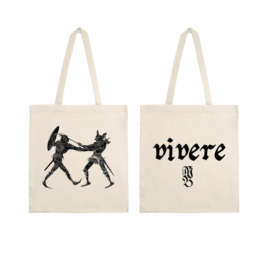 Mystic Barbarism - Vivere Double Sided Tote Bag - Natural