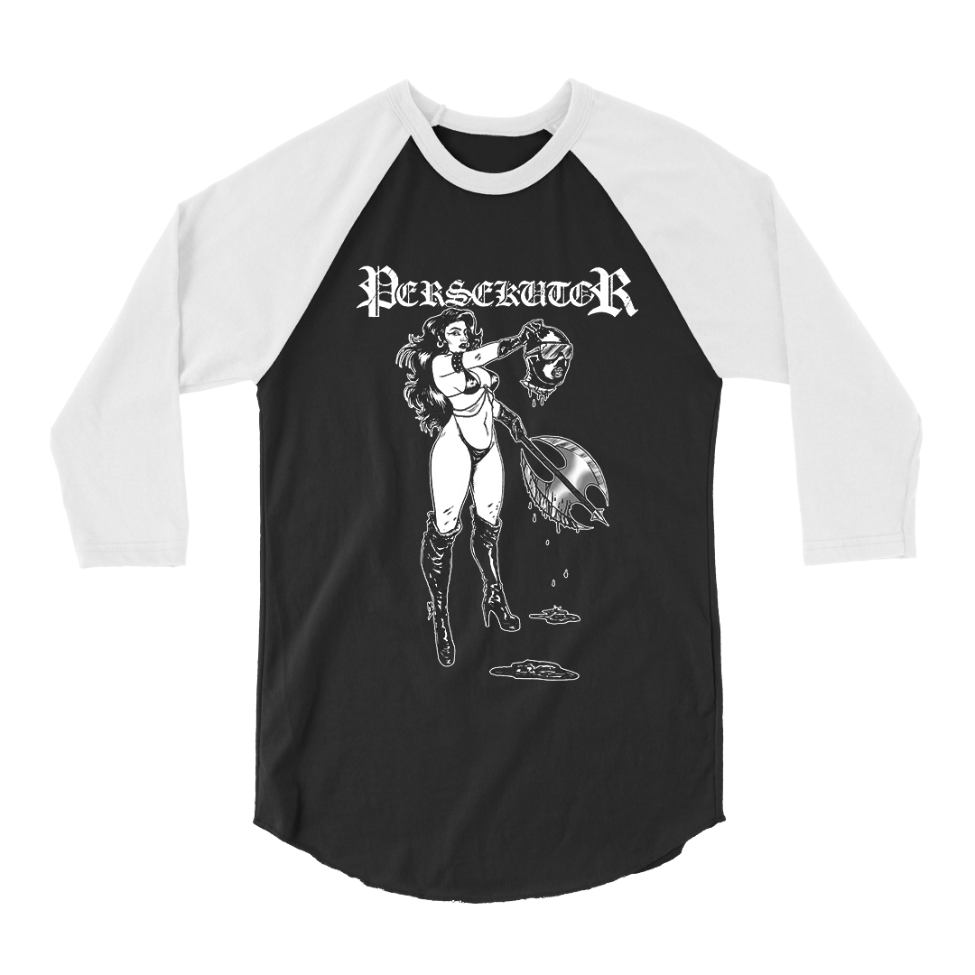 Persekutor - Beheaded Raglan - Black/White