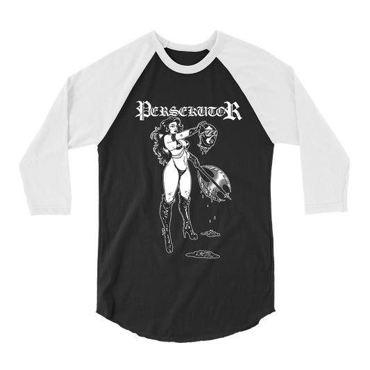 Persekutor - Beheaded Raglan - Black/White