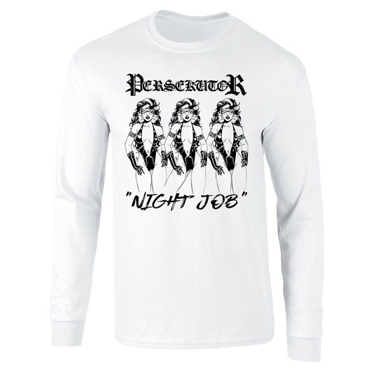 Persekutor - Night Job Longsleeve - White