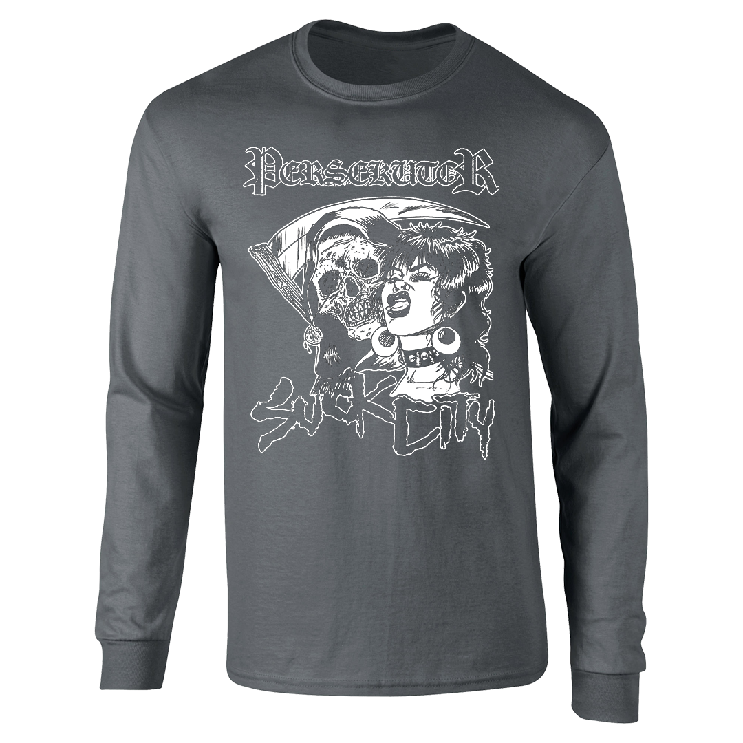 Persekutor - Suck City Longsleeve - Charcoal