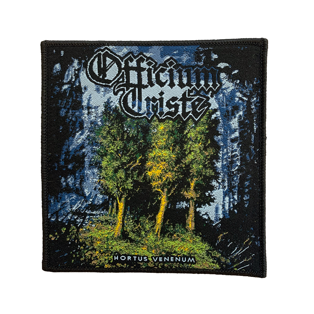 Officium Triste - Hortus Venenum Patch (Black Border)