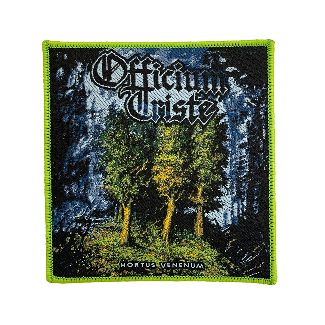 Officium Triste - Hortus Venenum Patch (Green Border)