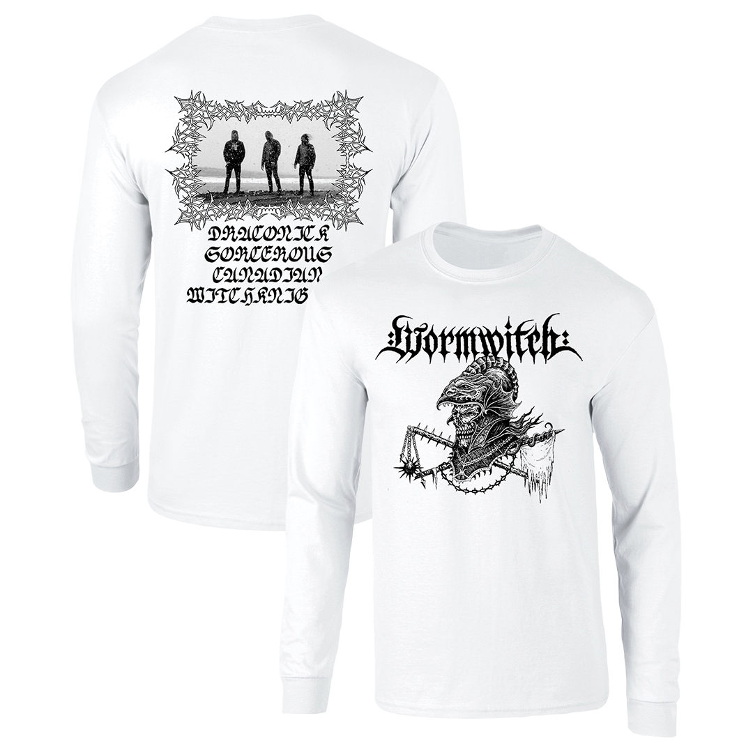 Wormwitch - Witch Knights Longsleeve - White