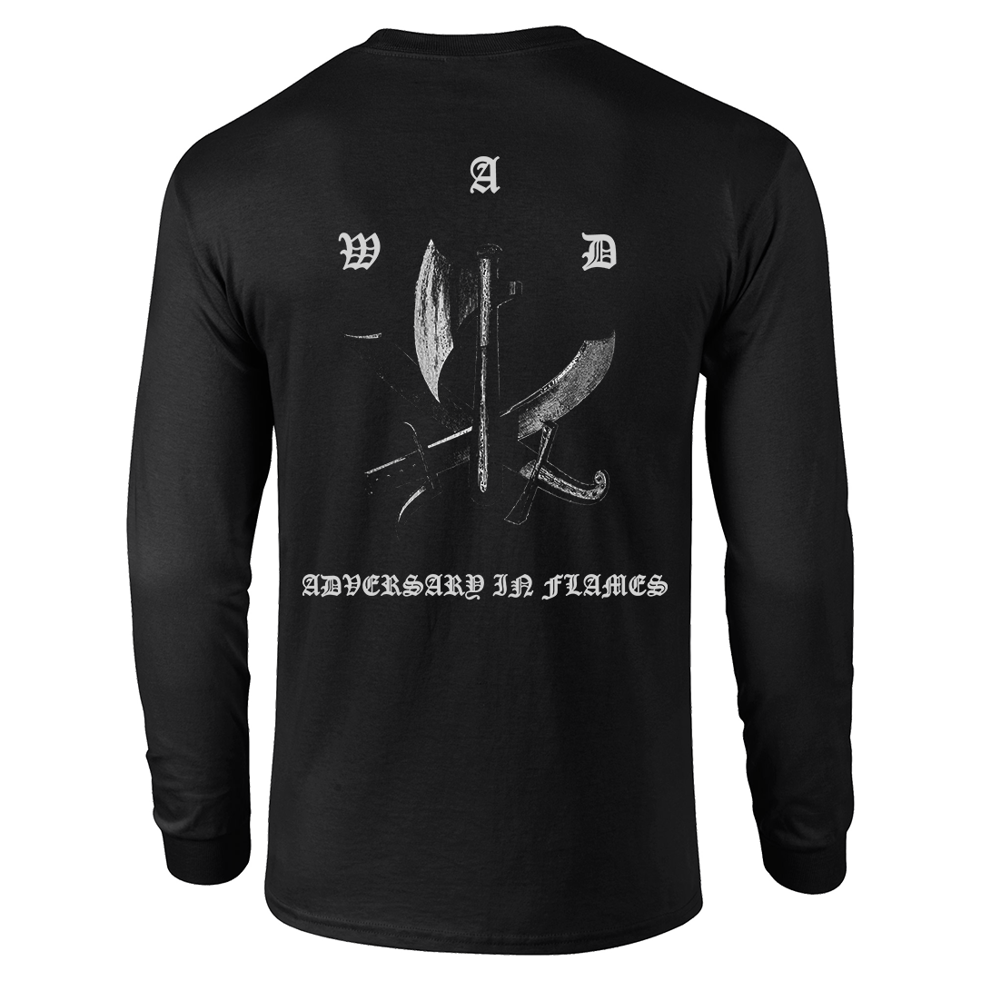 Wormwitch - Adversary In Flames Longsleeve - Black