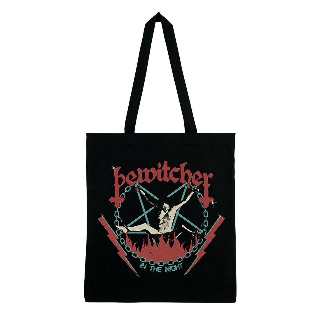 Bewitcher - In The Night Tote Bag - Black