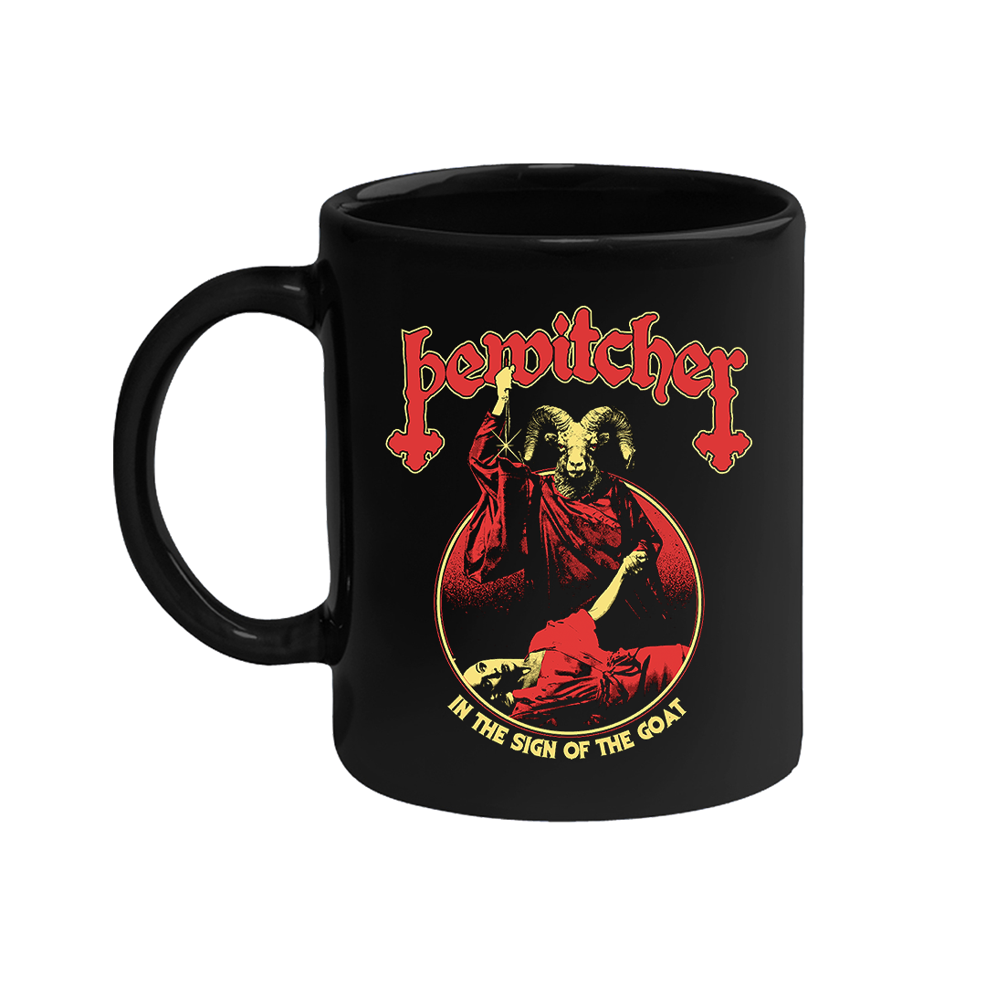 Bewitcher - In The Sign of The Goat Mug - Black