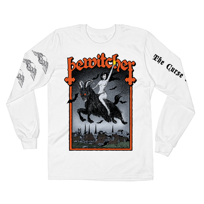 Bewitcher - Witch Goat Longsleeve - White