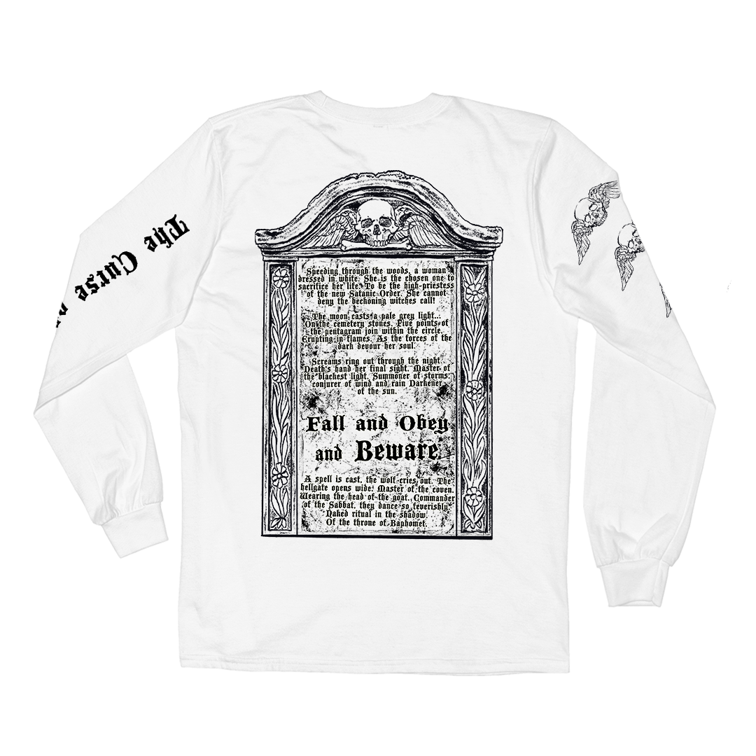 Bewitcher - Witch Goat Longsleeve - White