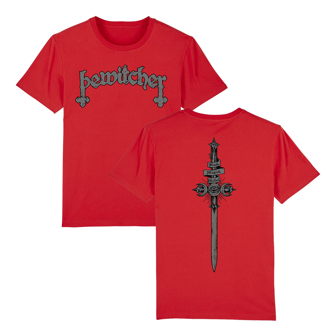 Bewitcher - Die Hard Sword T-Shirt - Red