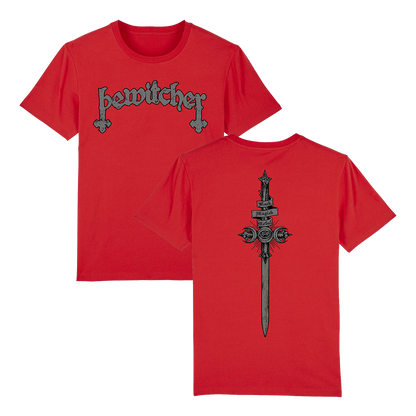 Bewitcher - Die Hard Sword T-Shirt - Red