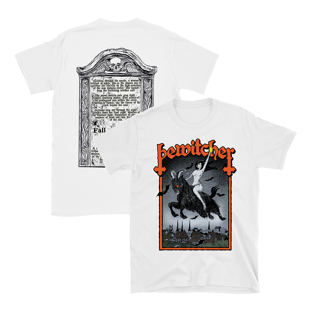 Bewitcher - Witch Goat T-Shirt - White