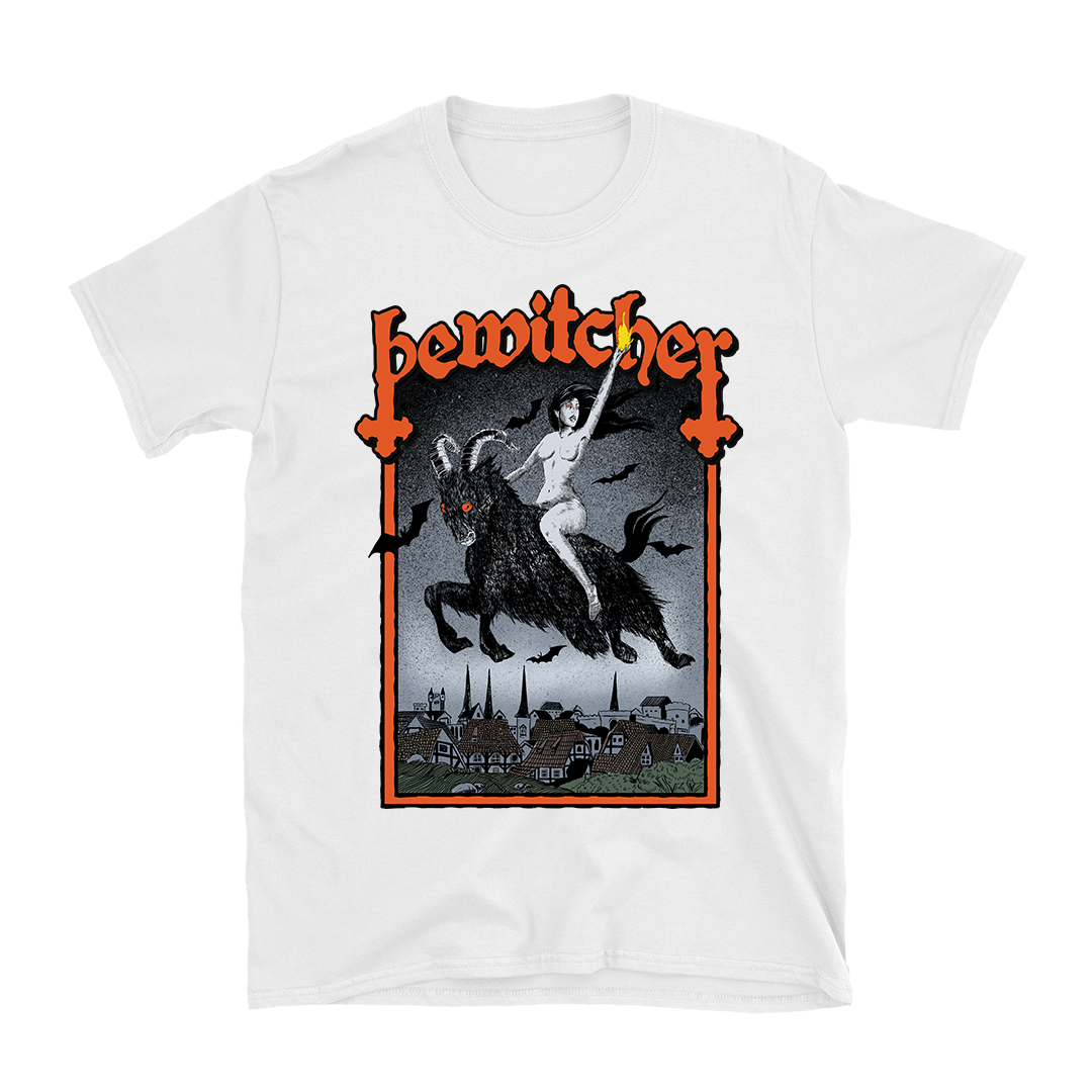 Bewitcher - Witch Goat T-Shirt - White