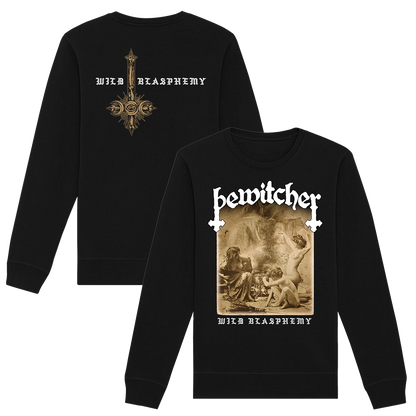 Bewitcher - Wild Blasphemy Crewneck Sweatshirt - Black