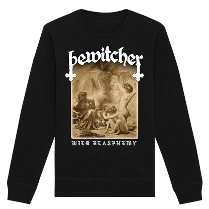 Bewitcher - Wild Blasphemy Crewneck Sweatshirt - Black