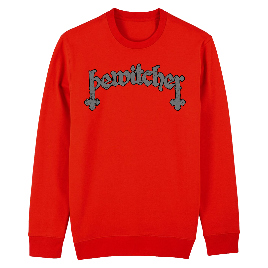 Bewitcher - Die Hard Sword Crewneck Sweatshirt - Red