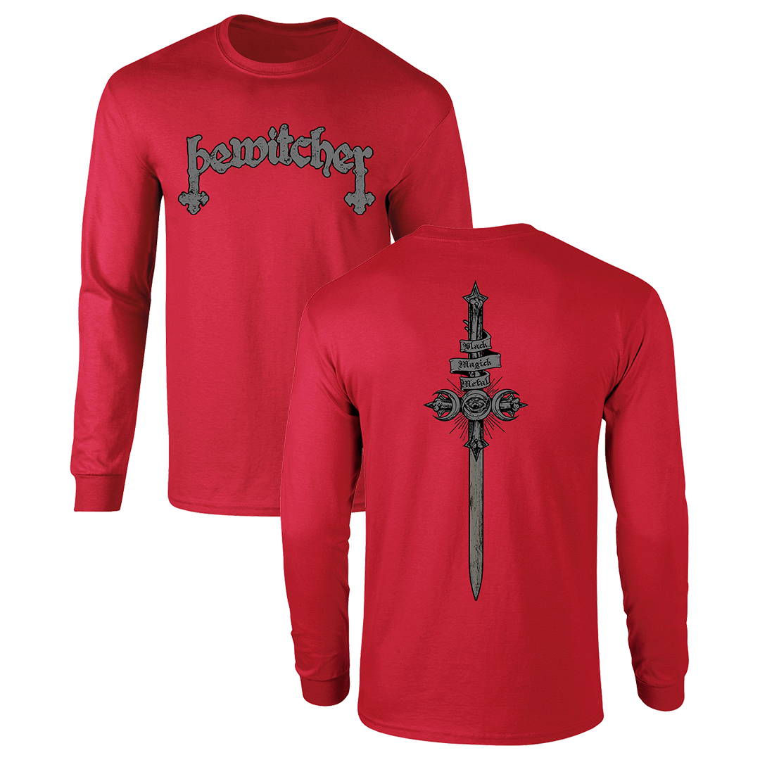 Bewitcher - Die Hard Sword Longsleeve - Red