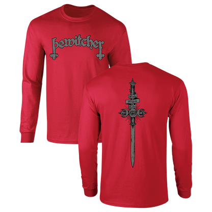 Bewitcher - Die Hard Sword Longsleeve - Red