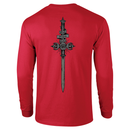 Bewitcher - Die Hard Sword Longsleeve - Red