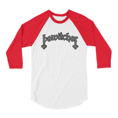 Bewitcher - Die Hard Sword Raglan - White/Red