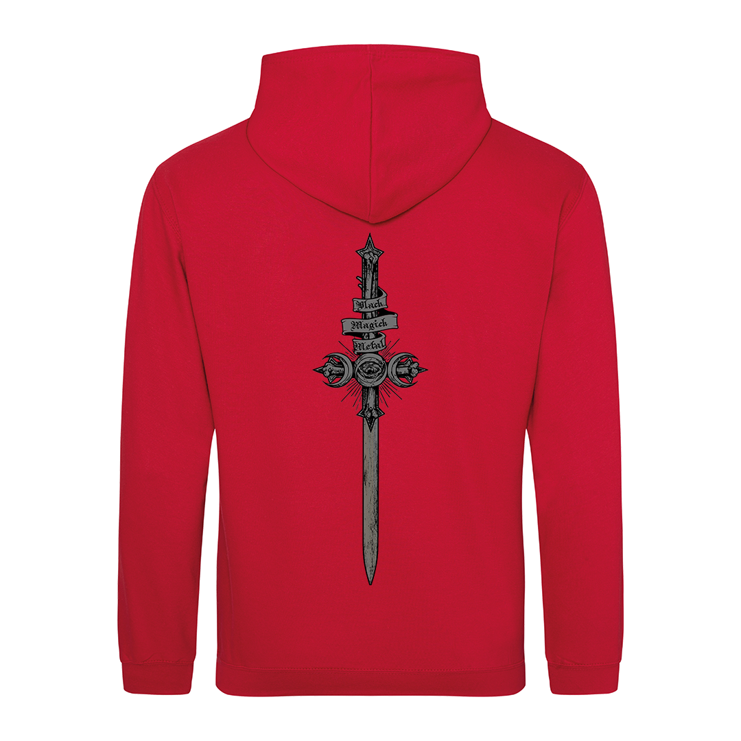 Bewitcher - Die Hard Sword Pullover Hoodie - Red