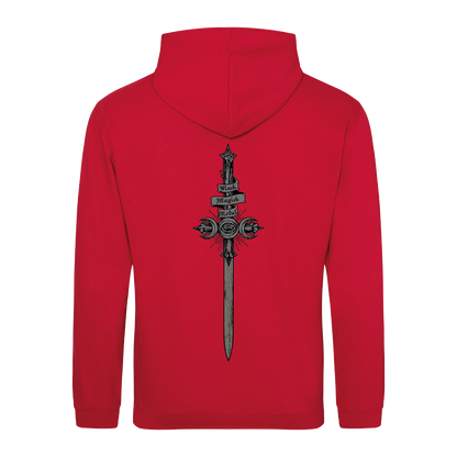 Bewitcher - Die Hard Sword Pullover Hoodie - Red