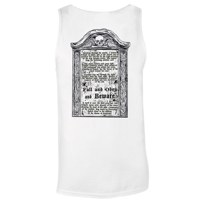 Bewitcher - Witch Goat Tank Top - White