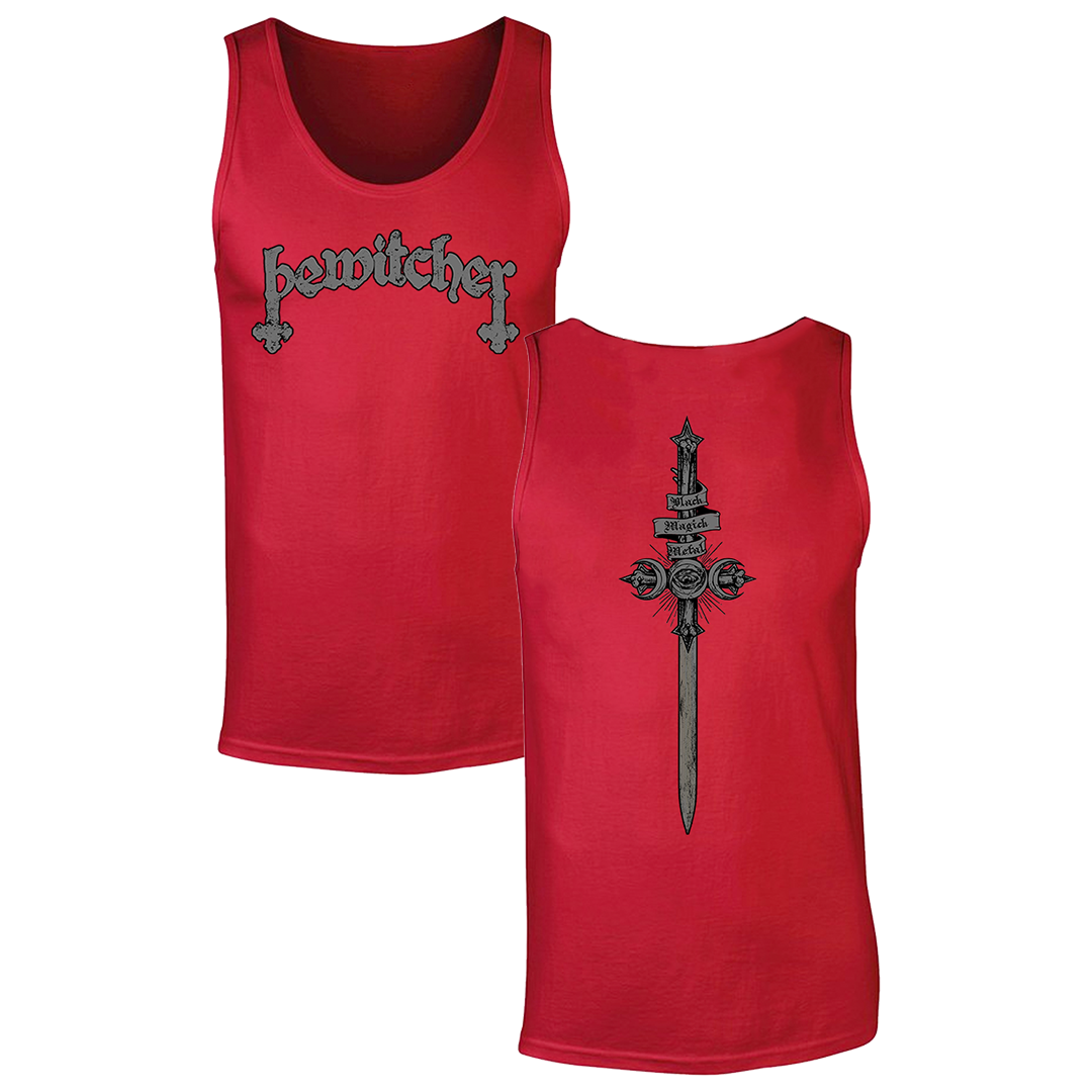 Bewitcher - Die Hard Sword Tank Top - Red