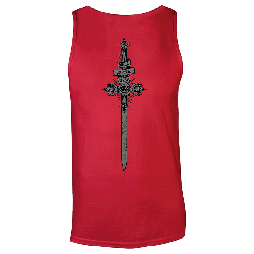 Bewitcher - Die Hard Sword Tank Top - Red