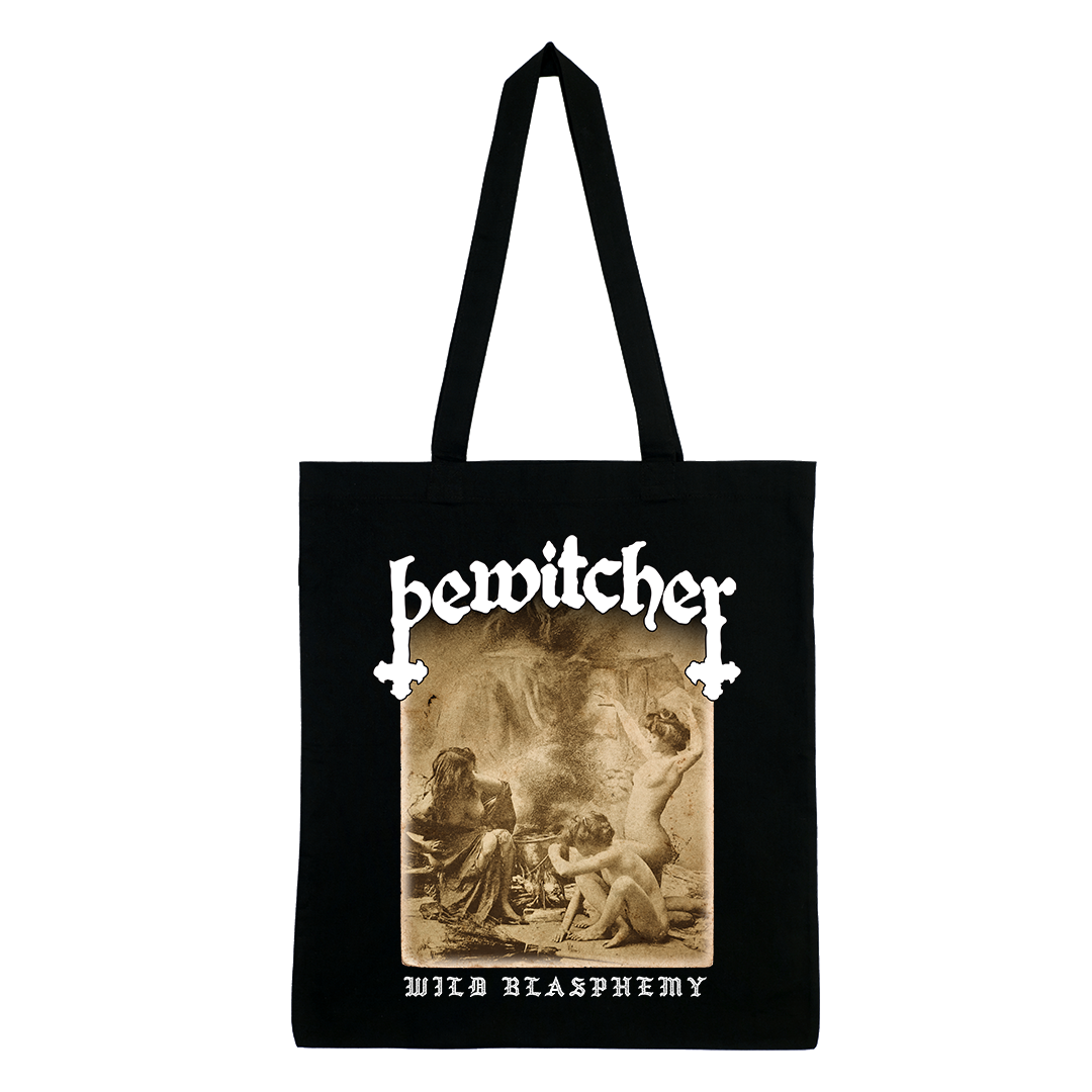 Bewitcher - Wild Blasphemy Tote Bag - Black